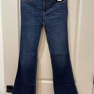 Hollister Dark Blue Flare Jeans